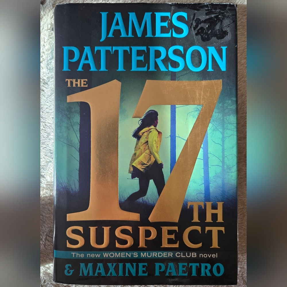 'The 17th Suspect' Hardcover Book
